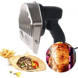 Electric Kebab Knife,80W can Adjust The Thickness Electric Kebab Slicer Handheld Turkish Kebab Knife Electric Cleaver Machine for Home Lamb Pork Chicken B0B55S2HN7