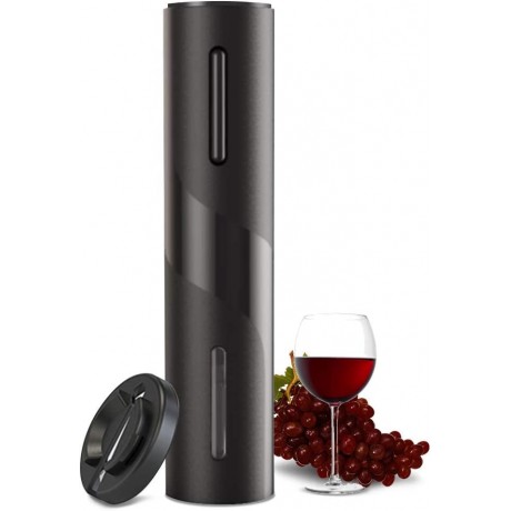COKUNST Electric Wine Opener Battery Operated Wine Bottle Openers with Foil Cutter One-click Button Reusable Automatic Wine Corkscrew Remover for Wine Lovers Gift Home Kitchen Party Bar Wedding B08D8XHNXQ