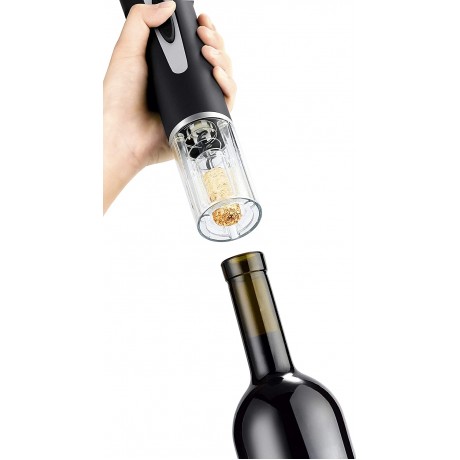 Ozeri Prestige II Cordless Electric Bottle Foil Cutter Wine Opener One Size Black B07LBMHZMS