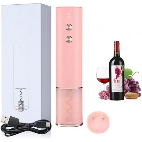 trbvkzu Wine Opener Electric Automatic Bottle Opener with Foil Cutter Small and Portable Wine Opener Kit Set for Travel and Home Use B0B5PDNX4Z