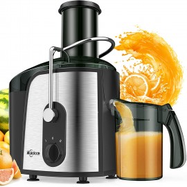Juice Extractor 1200W Juicer Machines with 3" Large Feed Chute Makoloce Centrifugal Juicers with Cleaning Brush Compact Juice Maker for Fruits and Vegs BPA-Free B08NVZ37CT