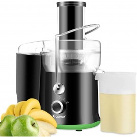 Juicer Wide Mouth Fruit & Vegetable Centrifugal Juice Extractor Machine 2 Speed 400 W stainless steel juicer High-speed Motor with Overheat Protection 15 x 8 x 15.5- inch L x W x H B08396ZV1C