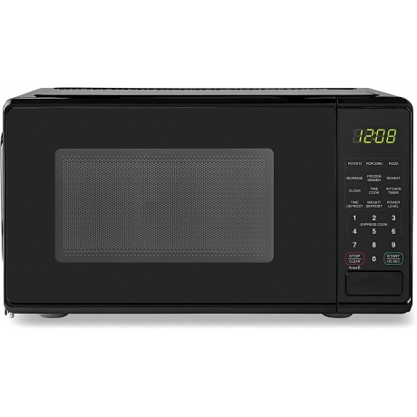 0.7 Cu ft Capacity Countertop Microwave Oven Black B0B33WXV68