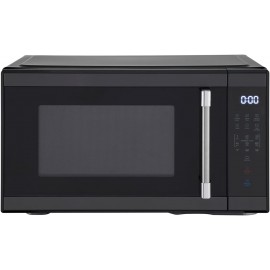 1.1 cu. ft. 1000 W Mid Size Microwave Oven 1000W Black Stainless Steel Silver B0B2M72VK8