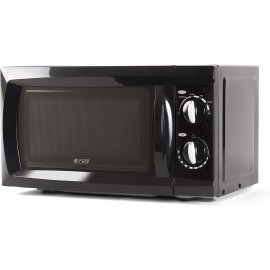 Commercial Chef Countertop Microwave Oven 0.6 Cu. Ft Black B00BGTO1WC