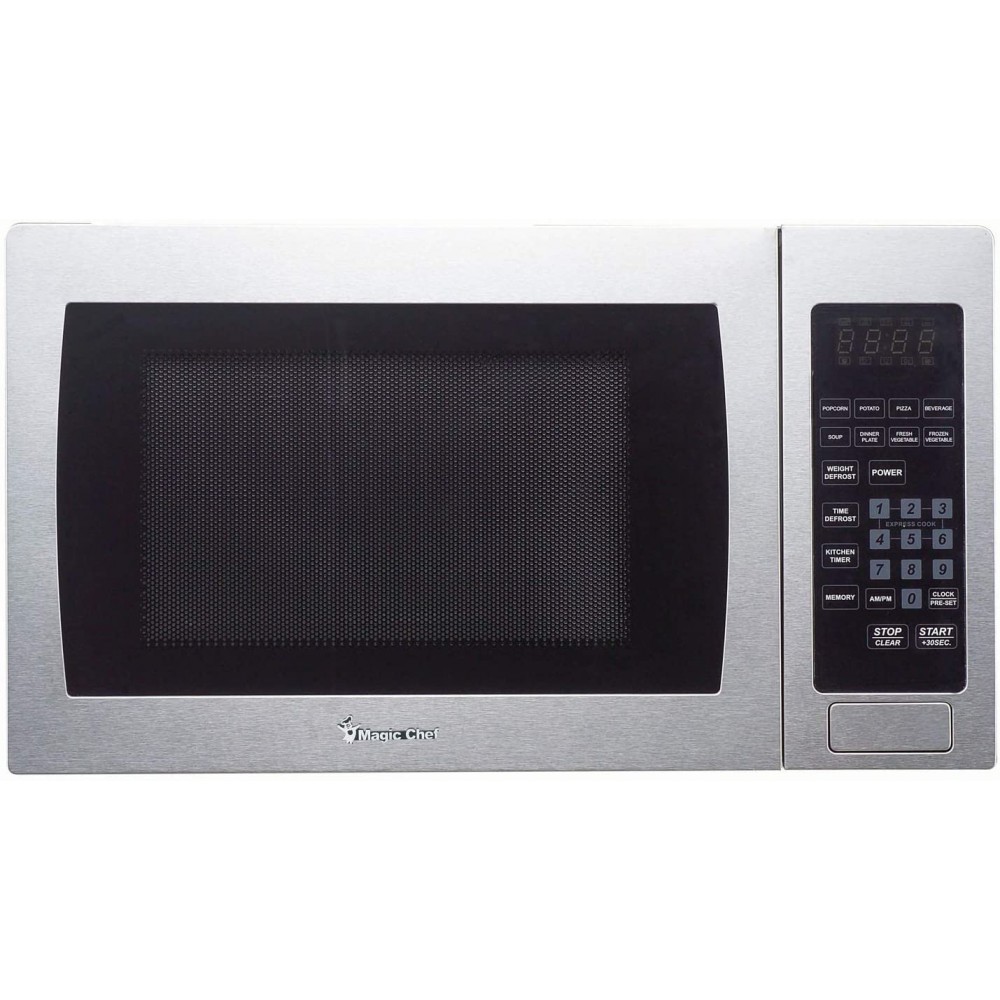 Magic Chef Cu. Ft. 900W Countertop Oven with Stainless Steel Front MCM990ST 0.9 cu.ft. Microwave 9 B005DLZRIQ