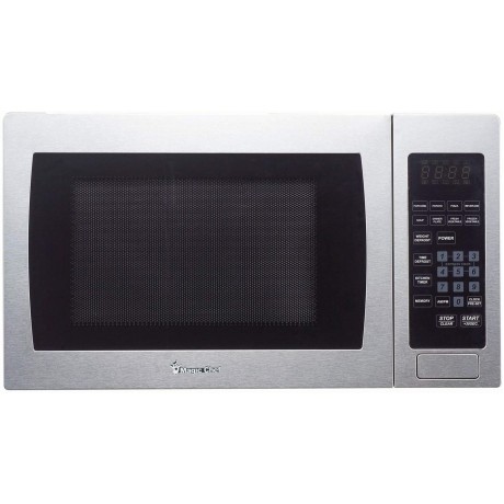 Magic Chef Cu. Ft. 900W Countertop Oven with Stainless Steel Front MCM990ST 0.9 cu.ft. Microwave 9 B005DLZRIQ