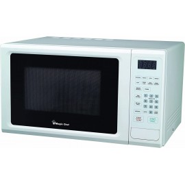 Magic Chef Cu. Ft Countertop Oven with Push-Button Door in White MCM1110W 1.1 cu.ft. 1000W Microwave B004G7N8W0