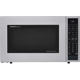 Sharp SMC1585BS 1.5 cu. ft. Microwave Oven with Convection Cooking in Stainless Steel B01JSBRRPW