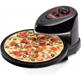 ADNILAND Rotating Oven Pizza Cooker Baking Cookies Kitchen Food NEW,Black B0B58XSYLY