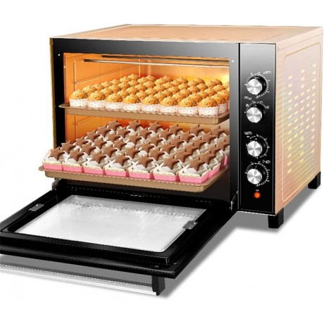 ALOW Houshold Electric Oven Pizza Oven Commercial Electric Oven 100L Cake Bread Large Pizza Hot Air Stove B09Q157GL8