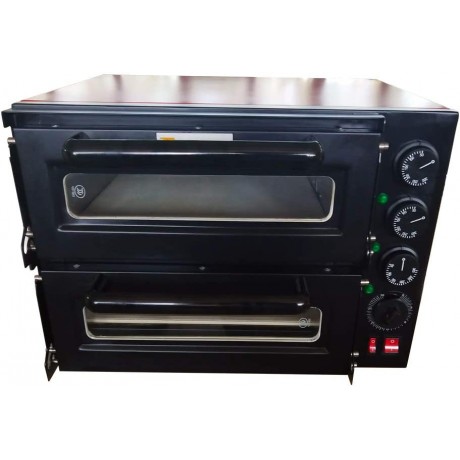 Chef Prosentials 220Volts 50Hz NB400 Pizza Oven Countertop Stainless Steel Heating element 15 Pizza Convection Oven Toaster For Kiosk Max 300 degree Celsius B01LVWR1FK