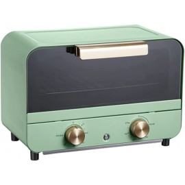 HKO Household 12L Electric Baking Machine Pizza Oven Cake Bread Toaster Breakfast Maker oven Color : Green B09WMTV625