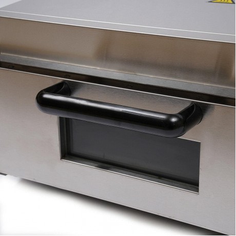 SHIOUCY 110V Commercial Pizza Oven Stainless Steel Pizza Oven Countertop for Baked Dishes B09MZ2X39W