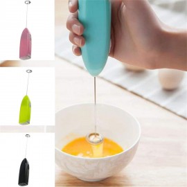 DuJingRui Household Electric Handheld Kitchen Tool Egg Beater Mini Electric Mixers,Drink Mixer,Rotatable Angle Hand Kitchen Mixer for Coffee Black,1pcs B09SGDGL6L