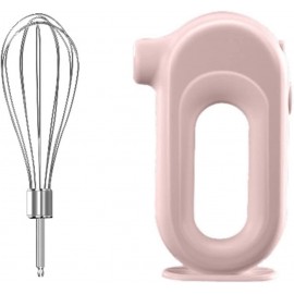 MINI Household Cordless Electric Hand Mixer USB Rechargable Handheld Egg Beater With 2 Detachable Stir Whisks 4 Speed Modes Baking At Home For Food Mixers with Bowl And Attachments Pink One Size B0B5GQ9QGZ