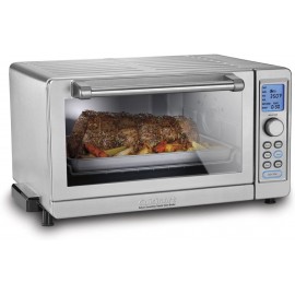 Cuisinart TOB-135NC Deluxe Convection Toaster Oven Broiler Silver B01NBYN6FP