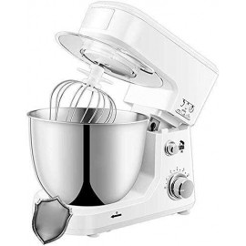 Mixers Electric Food Mixers with Bowls Food Stand Mixer Cake Mixer With 4 L Mixing Bowl Dough Hook Wire Whip Beater And Splash Guard Cover for Home Baking Cream Pastry Making Household Stand Mixers B0837RXHYN