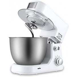 RRH Mixers Egg Beater Dough Mixer Stand Mixer Stainless Steel Tilt-Head 4L 6-Speed Multifunction Home Kitchen Fully Automatic Small Chef Machine Household Stand Mixers B0822MV4C2