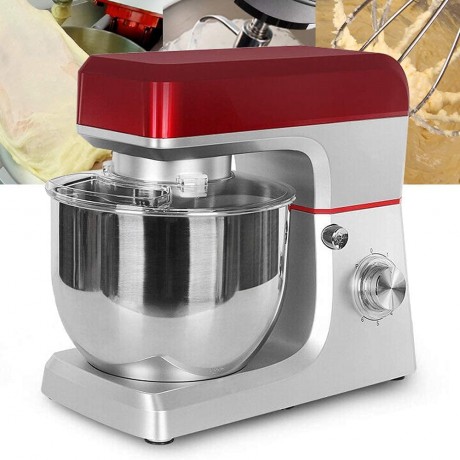 YIYIBYUS Stand Mixer,Bread Mixer 7L Stainless Steel Bowl 6-Speed Kitchen Food Stand Mixer 1200W B094QBBHS4