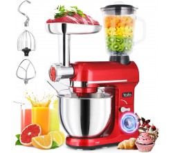 Yoifo 5-in-1 Stand Mixer 5QT Stand Mixer 500W Kitc 
