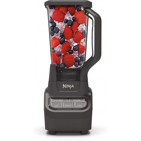 Ninja BL710WM Professional 72 Oz Countertop Blender with 1000-Watt Base and Total Crushing Technology for Smoothies Ice and Frozen Fruit Renewed B08JQR8RWS
