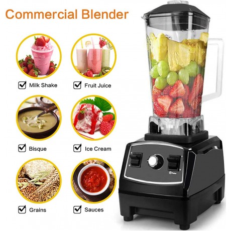 US COKEI Smoothie Blender Smart Small Variable Speed ​​Control Wet and Dry Chew Crusher High Speed ​​Cutting Electric Countertop Blender Slow Juicer with Stirrer for Fruits and Vegetables B0B399Y3RQ