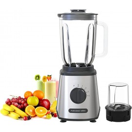 YXXHM- Blender with 1.5L Jar Grinder for Nuts & Spices Professional Countertop Blender for Smoothies Shakes Ice and Frozen Fruit B09D949JPB