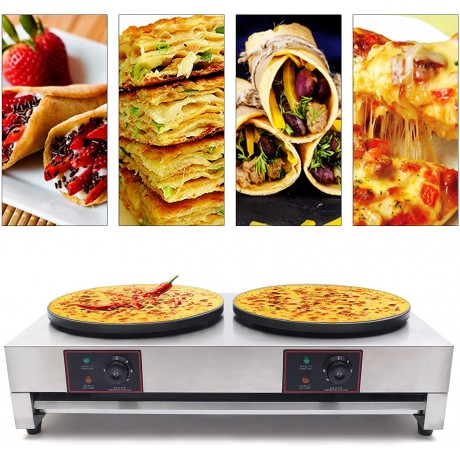 DNYSYSJ Automatic Hot Plate 2 Burner Commercial Electric Portable Counter top Stove 110V B09WVFN6ZX
