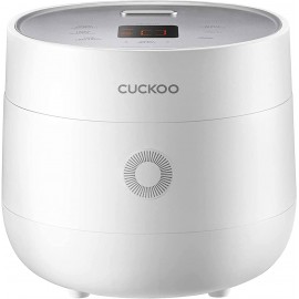 CUCKOO CR-0375F | 3-Cup Uncooked Micom Rice Cooker | 10 Menu Options: Oatmeal Brown Rice & More Touch-Screen Nonstick Inner Pot | White B0B4MYBLZQ