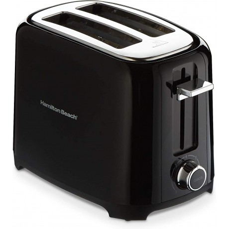 2 Slice Black Coolwall Toaster with Extra Wide Slots B07GK482X4