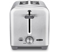BELLA 2 Slice Toaster Quick & Even Results Every T 
