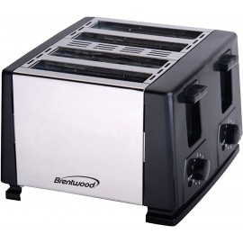Brentwood TS-284 4-Slice Toaster Black Home garden & living B01BVZ0JBM