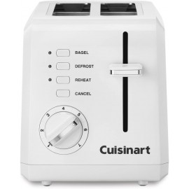 Cuisinart CPT-122 Compact 2-Slice Toaster White Renewed B0839LLC9Z