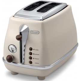 DeLonghi Pop-up toaster 「ICONA Vintage Collection」CTOV2003J-BG Dolce Beige【Japan Domestic genuine products】 B01N2T1STQ