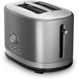 KitchenAid 2-Slice Toaster with High-Lift Lever KMT2116CU Contour Silver B00Y2KFX56