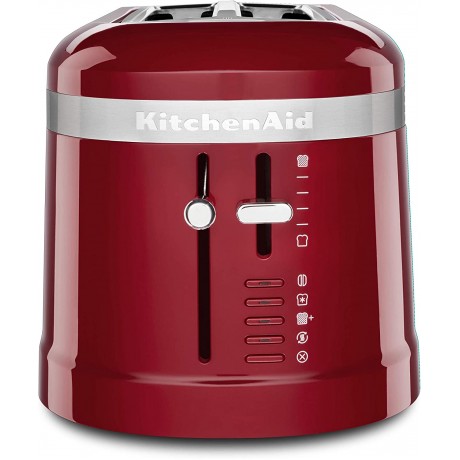 KitchenAid KMT5115ER 4 Slice Long Slot High-Lift Lever Toaster Empire Red B07HBPQX35