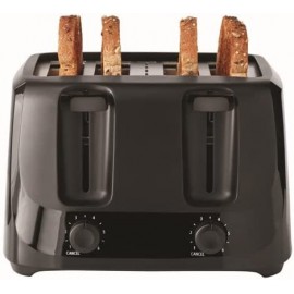 Mainstays 4-Slice Toaster Black B01LWXUFDM