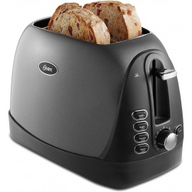 Oster 2 Slice Bread Bagel Toaster Metallic Grey B00F5NUOH6