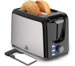 Toaster 2 Slice Best Rated Prime Toaster Black 2 S 