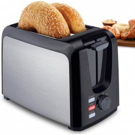 Toaster 2 Slice Toasters 2 Slice Best Rated Prime Toaster Wide Slot with Removable Crumb Tray Two Slice Toaster Stainless Steel Toasters with 7 Bread Shade Settings Bagel Defrost Cancel Function for Bread Waffles B09H1XN8DP