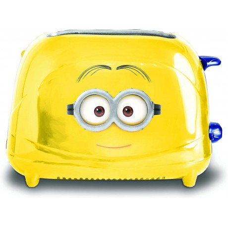 Uncanny Brands Minions Dave 2-Slice Toaster- Toast Iconic Minion on Your Toast B07JH8BH5Z