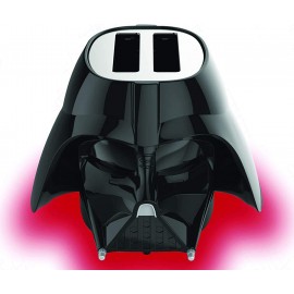 Uncanny Brands Star Wars Darth Vader Halo Toaster Lights-Up and Makes Lightsaber Sounds B08V96M9NB