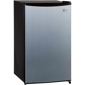 SPT RF-334SSA 3.3 cu. ft. Compact Refrigerator in Stainless Steel – Energy Star B098KP2R15
