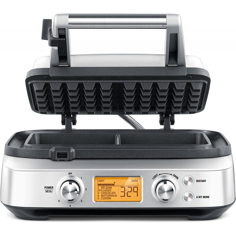 Breville BWM620XL the Smart Waffle Pro 2 Slice Waffle Maker Brushed Stainless Steel B00F5C1Q5Q