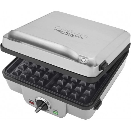 Cuisinart WAF-300P1 Belgian Waffle Maker with Pancake Plates Bundle with 1 YR CPS Enhanced Protection Pack B098PDJZHQ