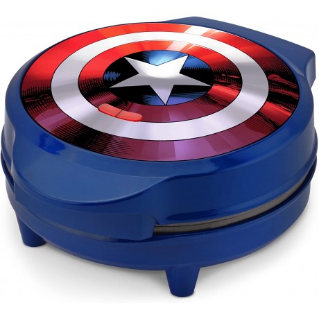 Marvel MVA-278 Captain America Waffle Maker Blue B0197W432M