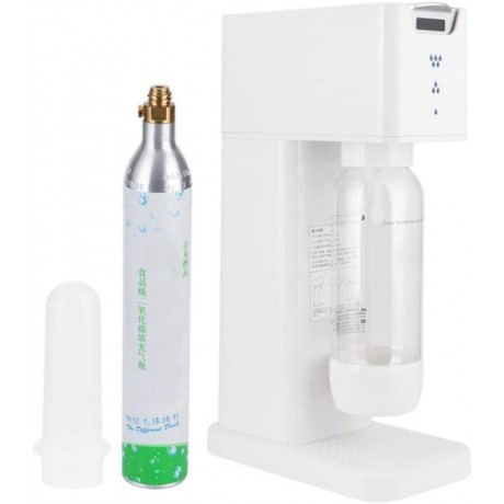 HEHUANG Homemade Commercial DIY Soda Maker Bubble Water Machine Carbonated Cola Drink Maker,White B08CD2MRNL
