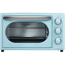 0.9 Cu. ft. Retro Bebop Blue Convection Toaster Oven,16.25 x 18.25 x 11.25 Inches B0B3RCNW3Y