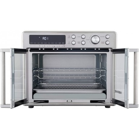 25L 6-Slice Toaster Oven with Air Fry French Door B0B5QB9ZYW